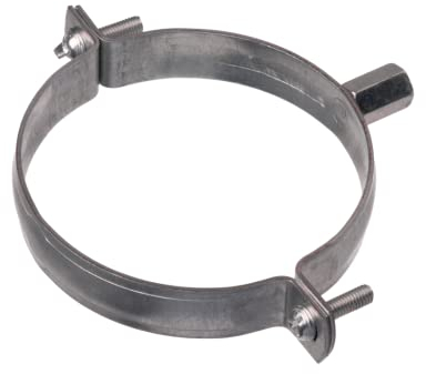 Ø 100mm Morsetto per Tubi - Fascette Metalliche Stringitubo - Morsetti per Condotti di Ventilazione - Collare di Staffaggio