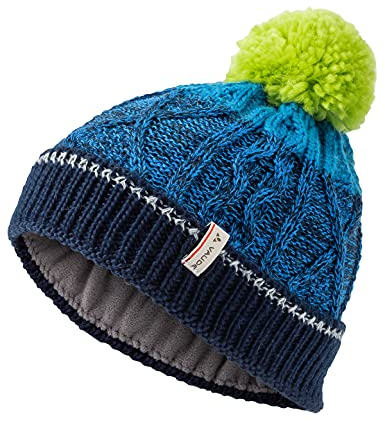 VAUDE Unisex Kinder Kids Cornua Beanie Iii Mütze, Radiate Blue, S EU