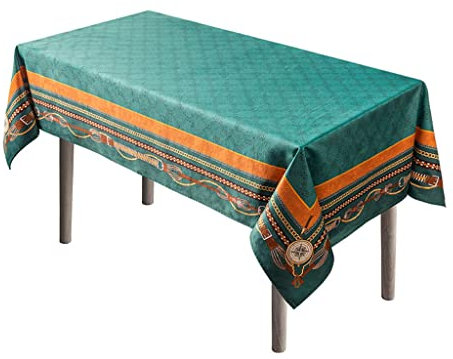 Tischabdeckung für Esstisch Tablecloths Manor Walking Horse-Tischdecke Rechteckige Tischdecke Haushaltstisch Tuch, Teetischtischabdeckung Buffetpartys und Camping ( Color : A , Size : 55 X 71 inch )