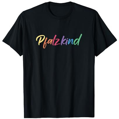 Pfalzkind Pfalz Pfälzer Regenbogen T-Shirt