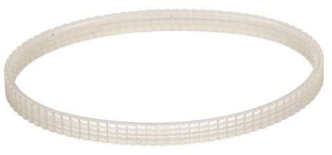 Mini Cinghia del Tornio Perimetro 370mm Parte di Ricambio Dell'accessorio per Tornio di Potenza della Cinghia di Trasmissione della Trasmissione in Poliuretano Trasparente Trasparente per MX-400