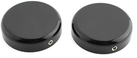 Three T FSFY 2 Stück Motorrad-Gabelkappen für bündige Montage, Gabelschaftabdeckungen für Harley Breakout FXSB 2013–2017, Dyna Wide Glide FXDWG 2006–2011, Street Bob 2018–2022