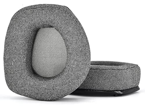 XBERSTAR Ersatz-Ohrpolster für Sennheiser HDR RS165 RS175 RS185 RS195 (graues Leinen-Ohrpolster), 655