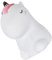 Gadpiparty 0.8w Cartoon Einhorn Nachtlampe Farbige Silikonlampe Usb Aufladbar Dimmbar Touch Nachttischlampe Für Kinderzimmer Und Wohnräume Weiß