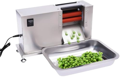 SACLMD Máquina desgranadora automática de Guisantes,peladora de Guisantes,máquina peladora eléctrica de Guisantes,máquina peladora de Guisantes para el hogar de Acero Inoxidable,220V