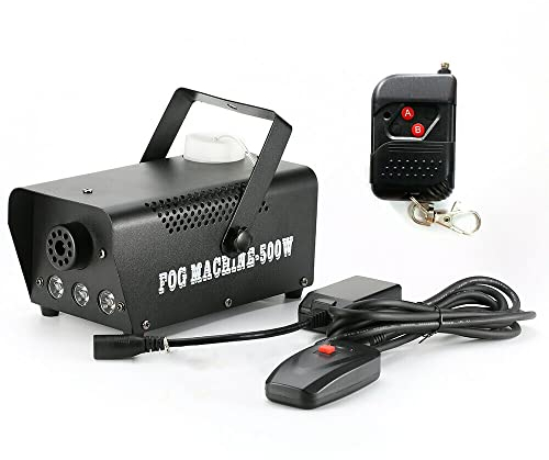 Nebelmaschine, ERnonde 500W Blau LED Rauchmaschine fogger Stage Haze Effekt DJ Disco Party, Rauch Leistung 1000cu.ft/min, 10 Rauchauslasslöcher, für Live-Konzerte, Bühnen, Partys, Hochzeiten
