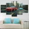 FatAco 5 Stück RWB Porsch Rocket Bunny GT86 Bilder Gemälde Modern Home Decor Leinwand Poster Wohnzimmer Modular (Rahmenlos)