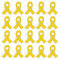 BBASILIYSD Broche « Bring Them » - En métal jaune - Ruban israélien en forme d'otage - Épinglettes de soutien à la santé - Pour campagne de sensibilisation au cancer