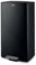 Tower T838020BLK 40L Rectangular Pedal Bin with Removable Inner Bucket and Filter Compartment, Durable Carbon Steel, Black