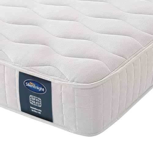 Silentnight Mirapocket 1000 Mattress, Motion Isolation, Medium Firm, Double | Pressure relief, zoned support, eases aches & pains, 1000 mirapocket springs, hypoallergenic, 5 year guarantee, 24cm depth