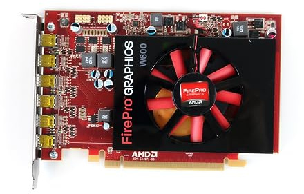 ATI AMD FirePro W600 2GB GDDR5 6Mini DisplayPort PCI-Express Grafikkarte 100-505746