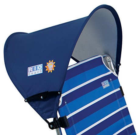 Rio Beach MyCanopy - Parasol para Silla Personal, Color Azul Marino