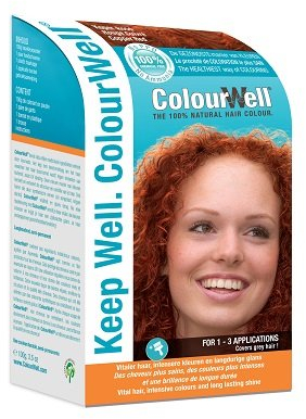 ColourWell 100% natürliche Haarfarbe (Kupferrot)