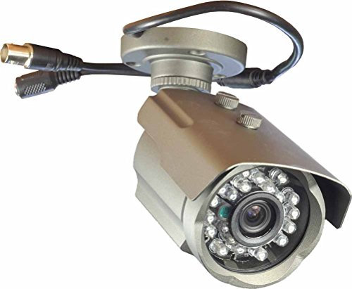 Boomlens-Infrared Analog Security Camera 1000TVL Analog CCTV Camera Day/Night Vision 24 LEDs Waterproof Video Camera for Home Surveillance