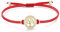 Lebensbaum Armband Damen Mädchen Kinder Gold Silber 925, Mutter Tochter Mama, Stoff Glücksbringer Rot Armband Damen Schmuck Personalisierte Geschenke für Frauen Mädchen Mama Freundin
