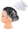 KEAIDUO 100Pcs Disposable Shower Caps, 50cm Larger Thicker Waterproof Plastic Bath Caps for Women Kids Girls Men Home Use, Hotel Spa, Hair Salon