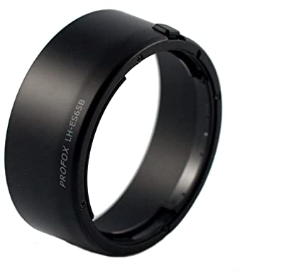 Sonnenblende PROFOX LH-ES65B ersetzt ES-65B, kompatibel mit Canon RF 50mm F1.8 STM
