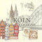 20 Servietten Stadt K?ln 33x33cm
