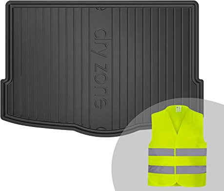 FROGUM DryZone Alfombrilla de Goma cubeta Maletero para Nissan Qashqai II 2013-2021 | Borde Alto | para Todo el año | Tamaño