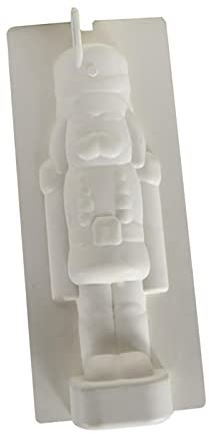 Baoblaze Nutcracker Candle Handmade Soap Silicone Resin Plaster