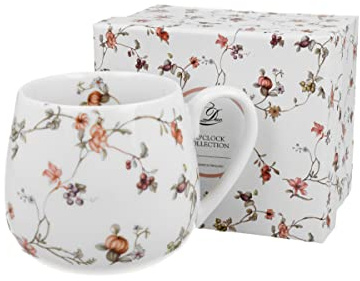DUO FLORAL Fassbecher 430 ml SAFA New Bone China Porzellan