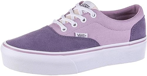 Vans Damen Doheny Platform Sneaker, Color Block Lilac, 38 EU