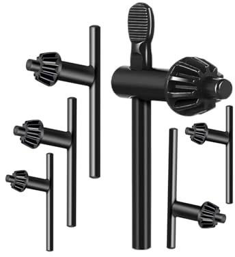HOTCKB 6 Pezzi Chiave per Mandrino Trapano Metallo Chiave Trapano Universale Chiavi Mandrini 20mm/16mm/13mm/10mm/6mm/4mm