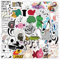 Music Aufkleber für Laptop (50PCS),Geschenk für Kinder Jugendliche Erwachsene Jungen,Music Stickers Wasserdicht Vinyl Aufkleber für Scrapbook,Skateboard,Auto,Gepäck