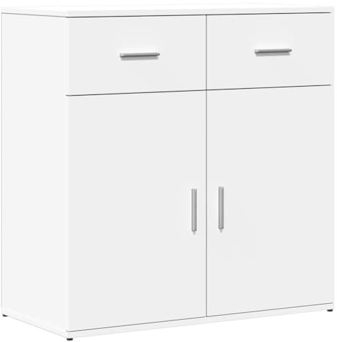 vidaXL Sideboard Weiß 79x38x80 cm Holzwerkstoff