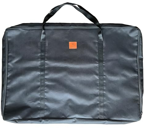 Granori Campingtisch Tasche 120x80 cm – Große, leichte und robuste Aufbewahrungs- und Transporttasche / Schutzhülle für u.a. Camping Klapptisch sowie -stühle (120x80 cm)