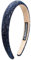 Alpenflüstern Trachten-Haarreif Glitzer breit - Damen Haarschmuck, Haarband rutschfest fürs Dirndl (blau) ADV149