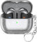 BEAUDOM Custodia trasparente per Samsung Galaxy Buds 3 Pro e Galaxy Buds 3 [con moschettone] Custodia protettiva e custodia compatibile con Samsung Galaxy Buds 3 Pro e Galaxy Buds 3 (scintillio)