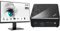 MSI PRO MP2412DE 23,8 Zoll (60 cm), FHD (1920x1080), 100 Hz, VA Panel, HDMI, Displayport, Schwarz + Cubi N ADL S-080DE Mini-PC, 4GB DDR4, 128GB M.2 SSD,Dual LAN, Windows 11 Pro, VESA