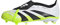 adidas Unisex Kinder Predator League Fold-Over Tongue Firm Multi Ground Football Boots Kids Fußballschuhe, Cloud White/Core Black/Lucid Lemon