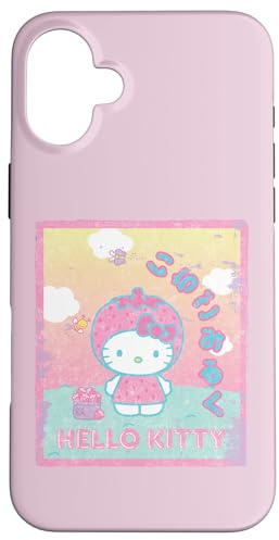 Hello Kitty Erdbeermilch Hülle für iPhone 16 Plus