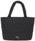 PUMA Damen Plush Tote Tragetasche, Schwarz