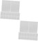Vaguelly 2 Sätze Kartenbuch Buchattrappe Deko Bücherregal Deko Bookshelf Decor Karten Schutz Karten Sleeves Praktische Ordnertaschen Ersatzseiten Für Kartenbinder Kartenhüllen 30 Stück * 2