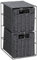 U.saf 2 Drawer Storage Tower - Grey, Stylish & Compact Organizer for Toiletries & Household Essentials