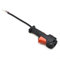 WIIYENA Manopola per cavo acceleratore con interruttore on/off per decespugliatore per tubi da 26 mm