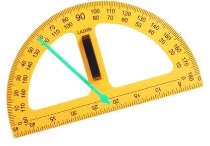 Goniometro grande per insegnanti, goniometro puntatore da 45 cm, strumento didattico matematico