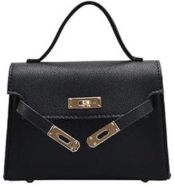 XYNM Handtasche Frauen Weiche Pu Leder Mittlere Schulter Single Crossbody Mit Telefon Tasche Mode Clutch Tasche-schwarz