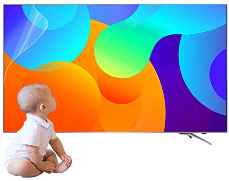 Displayschutzfolie for Fernseher, 32-75 Zoll, matt, blendfrei, Blaulichtfilter, Strahlungsschutz, Kratzfestigkeit, Anti-Fingerabdruck-Folie, for LCD-, LED-, 4K-OLED- und QLED-HDTVs(43in 942x529mm)
