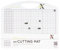 Xcut Craft Art Cutting Mat Self Healing A4, Board Accessories For Craft, Quilting, Sewing, Fabric & Papercraft 21 x 29.7cm, Essential Non Slip Tools