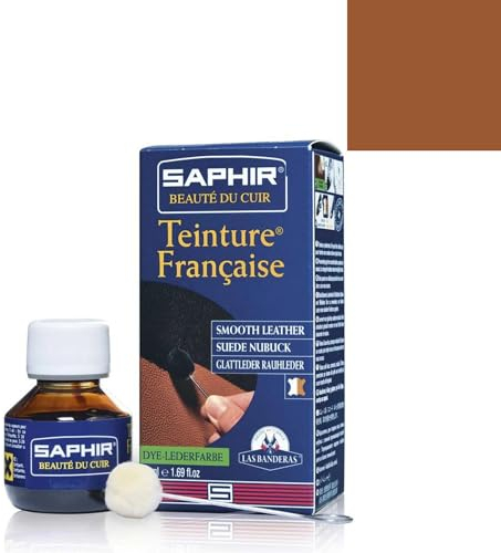 SAPHIR TEINTURE FRANCAISE Cuir Liquide (50 ml FAUVE 19)