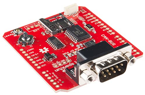SparkFun CAN-Bus Shield Buchse für EM506 GPS Modul High Speed SPI Interface (10MHz) CAN v2.0B bis zu 1Mb/s