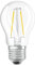 OSRAM Dimmbare Filament LED Lampe mit E27 Sockel, Warmweiss (2700K), Tropfenform, 2.8W, Ersatz für 25W-Glühbirne, klar, LED Retrofit CLASSIC P DIM, 1 Stück (1er Pack), Warmweiß