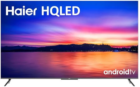 Haier HQLED 4K UHD H58P800UG - 58, Smart TV, HDR 10, Dolby Atmos y Dolby Vision, Android 11, Smart Remote Control, Google Assistant, Bluetooth 5.1, DBX TV, HDMI 2.1 x 4, 2022