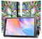 JRTAL Coque pour Teclast P80T,Slim Fit Cuir PU étui Housse Fin et Pliable Coque pour Teclast P80T / iPlay 50 Mini Lite 8 Tablette- Love Tree