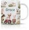 iCaseDesigner Personalised Childrens Mug - Unbreakable Lightweight Polymer - Add Your Own Name - Farm Yard