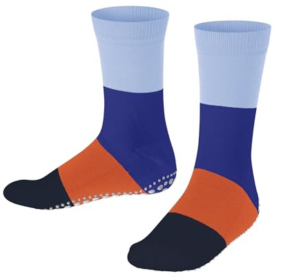 FALKE Unisex Kinder Summer Stoppersocken atmungsaktive nachhaltige Baumwolle rutschhemmende Noppen auf der Sohle komfortabel mit Plüsch hautfreundlich flache Naht gegen Druckstellen 1 Paar